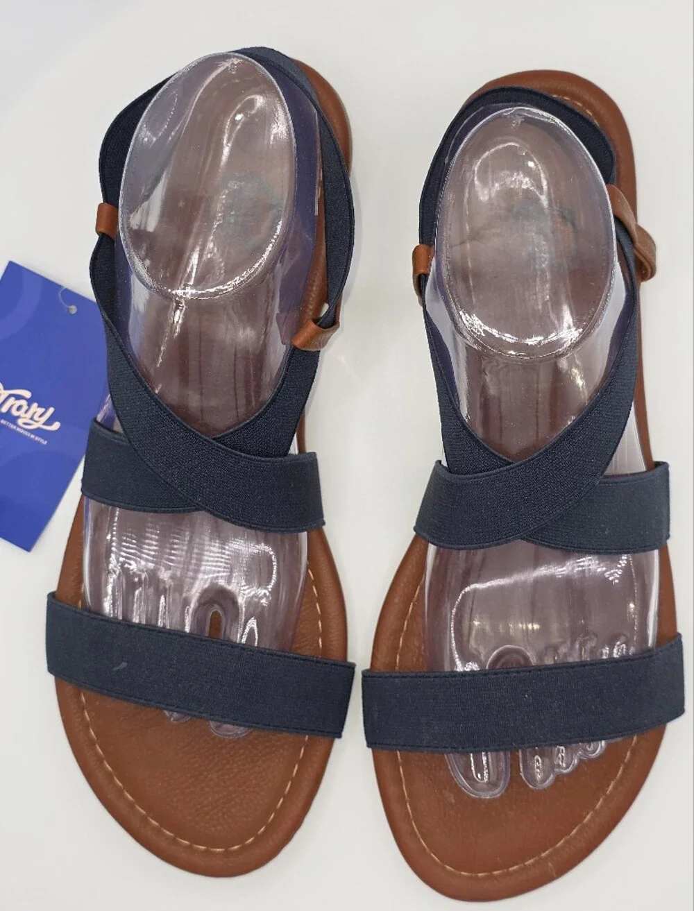 Trory Better Moves Strappy Sling-Back Sandals (Size 11 M)